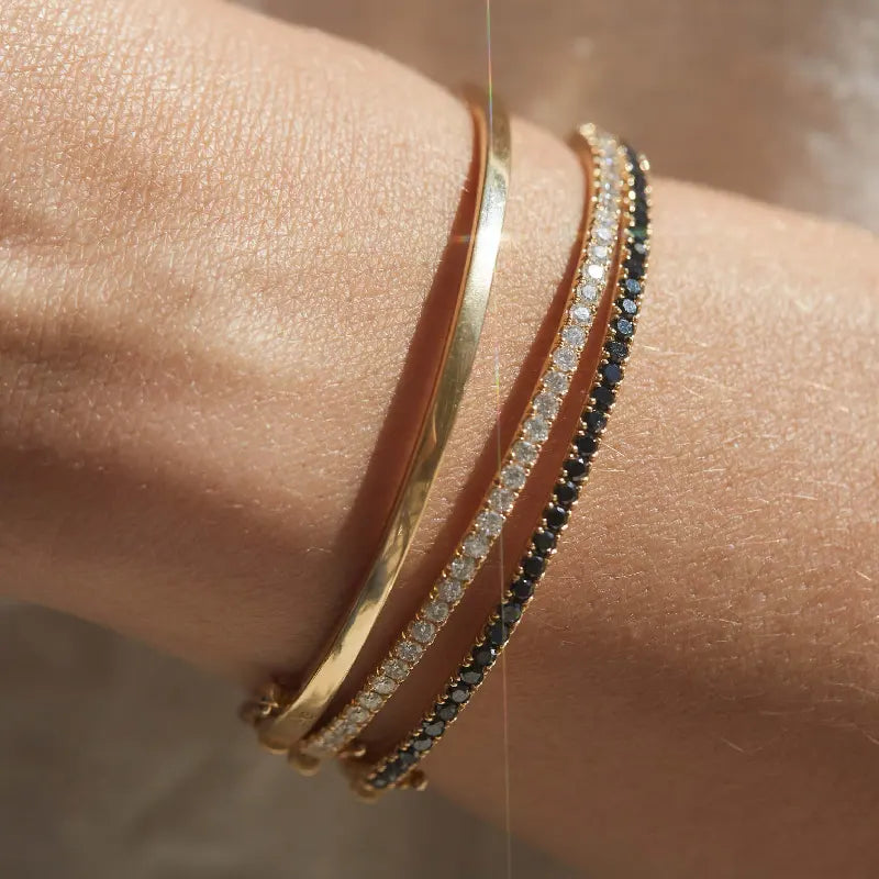 Mini Bangle smeraldi