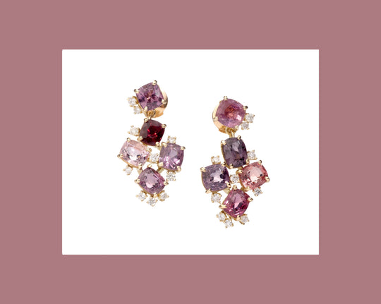 The best earrings with precious stones